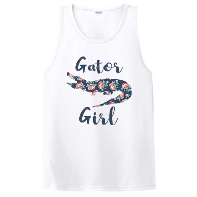 Gator Girl Funny Alligator Gifts For Crocodile PosiCharge Competitor Tank