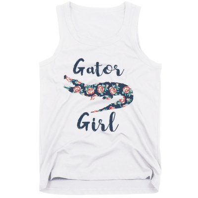 Gator Girl Funny Alligator Gifts For Crocodile Tank Top