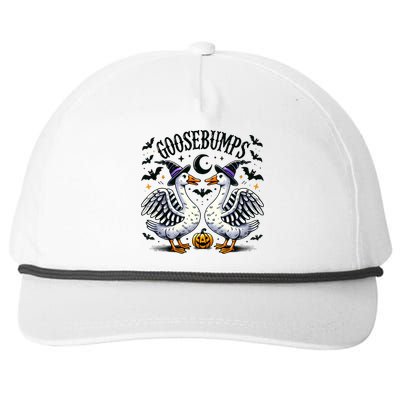 Goosebumps Geese Funny Halloween Witches Hat Snapback Five-Panel Rope Hat