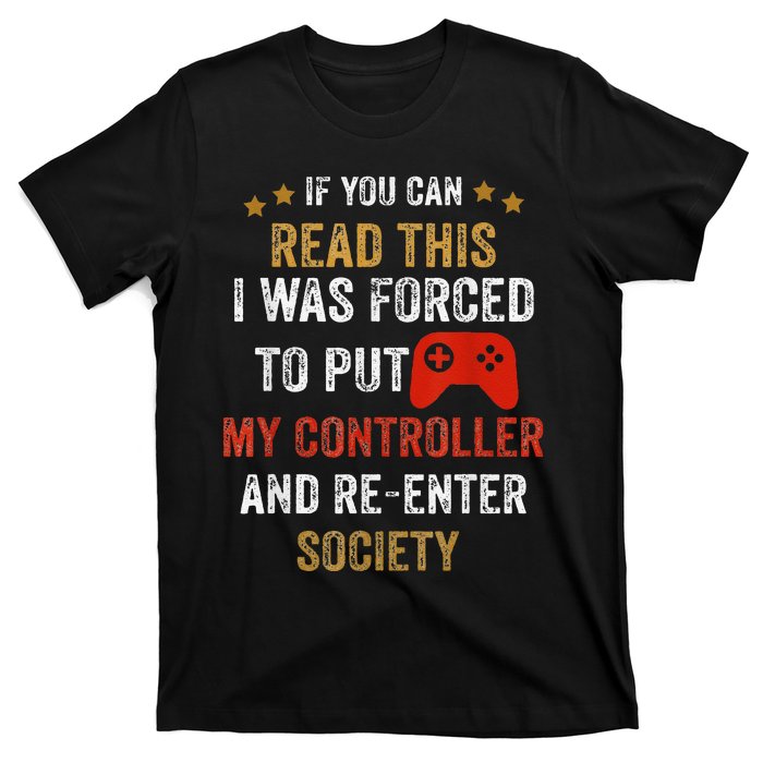 Gaming Gifts For Teenage Boys 8-16 Year Old Christmas Gamer T-Shirt