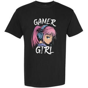 Gamer Girl For Ns Women Video Gaming Graphic Garment-Dyed Heavyweight T-Shirt