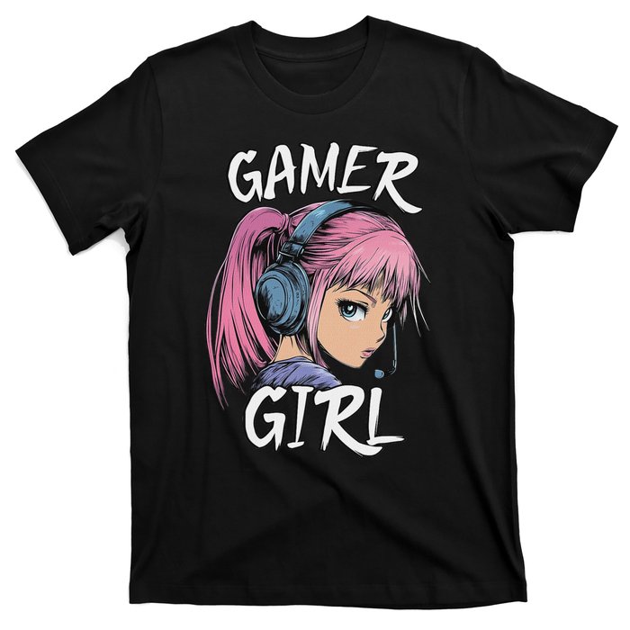 Gamer Girl For Ns Women Video Gaming Graphic T-Shirt