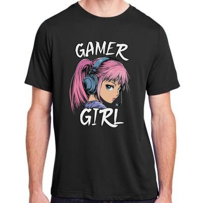 Gamer Girl For Ns Women Video Gaming Graphic Adult ChromaSoft Performance T-Shirt