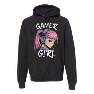 Gamer Girl For Ns Women Video Gaming Graphic Premium Hoodie