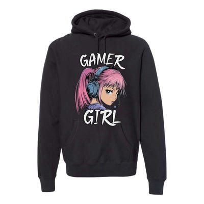 Gamer Girl For Ns Women Video Gaming Graphic Premium Hoodie