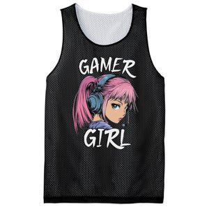 Gamer Girl For Ns Women Video Gaming Graphic Mesh Reversible Basketball Jersey Tank