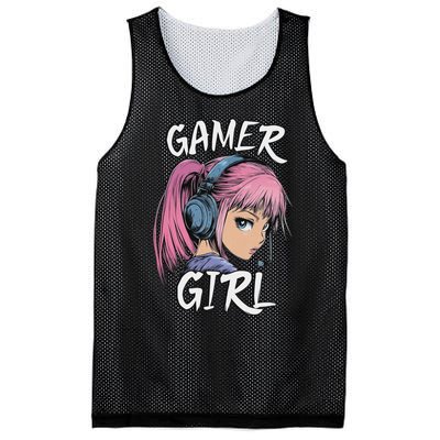 Gamer Girl For Ns Women Video Gaming Graphic Mesh Reversible Basketball Jersey Tank