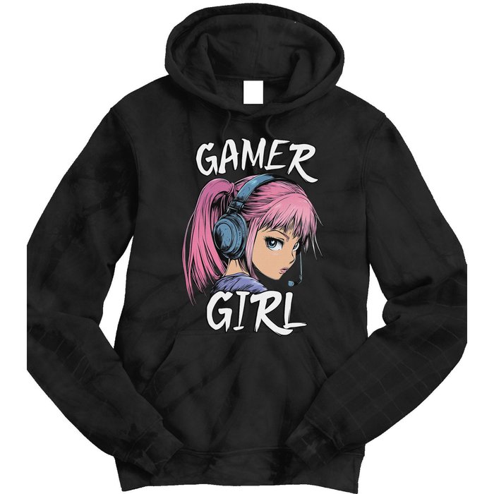 Gamer Girl For Ns Women Video Gaming Graphic Tie Dye Hoodie