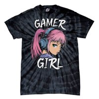 Gamer Girl For Ns Women Video Gaming Graphic Tie-Dye T-Shirt