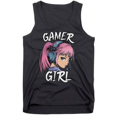 Gamer Girl For Ns Women Video Gaming Graphic Tank Top