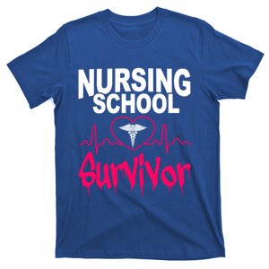 Graduation Gift For Nurses Nursing School Survivor Gift T-Shirt