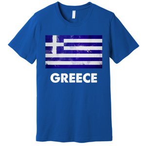 Greek Greece Flag Cool Gift Premium T-Shirt