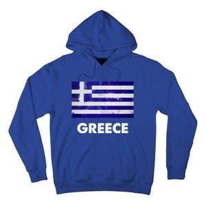 Greek Greece Flag Cool Gift Tall Hoodie