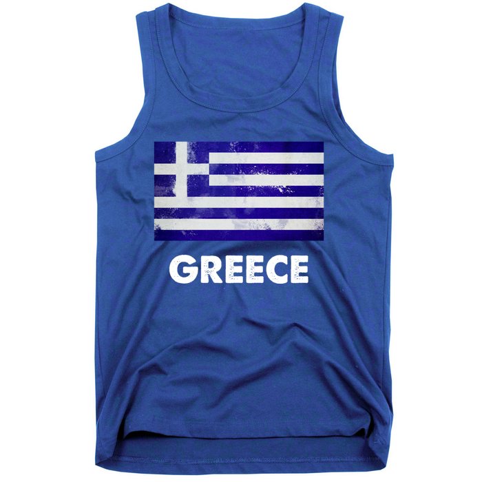 Greek Greece Flag Cool Gift Tank Top