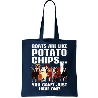 Goat Gifts For Goat Lovers Farm Apparel Meme Pun Funny Goat Tote Bag