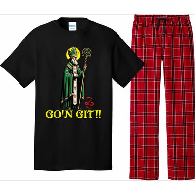 GOn Git Funny St Patricks Day Shamrock St Patty Party Irish Pajama Set