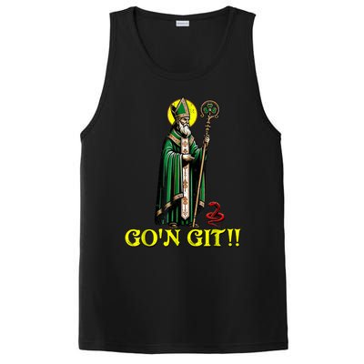 GOn Git Funny St Patricks Day Shamrock St Patty Party Irish PosiCharge Competitor Tank