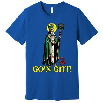 GOn Git Funny St Patricks Day Shamrock St Patty Party Irish Premium T-Shirt