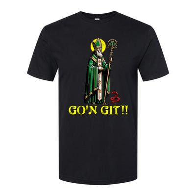 GOn Git Funny St Patricks Day Shamrock St Patty Party Irish Softstyle CVC T-Shirt