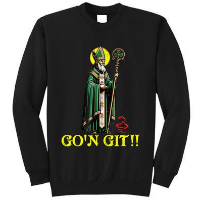 Gon Git Funny St Patricks Day Shamrock St Patty Party Irish Sweatshirt
