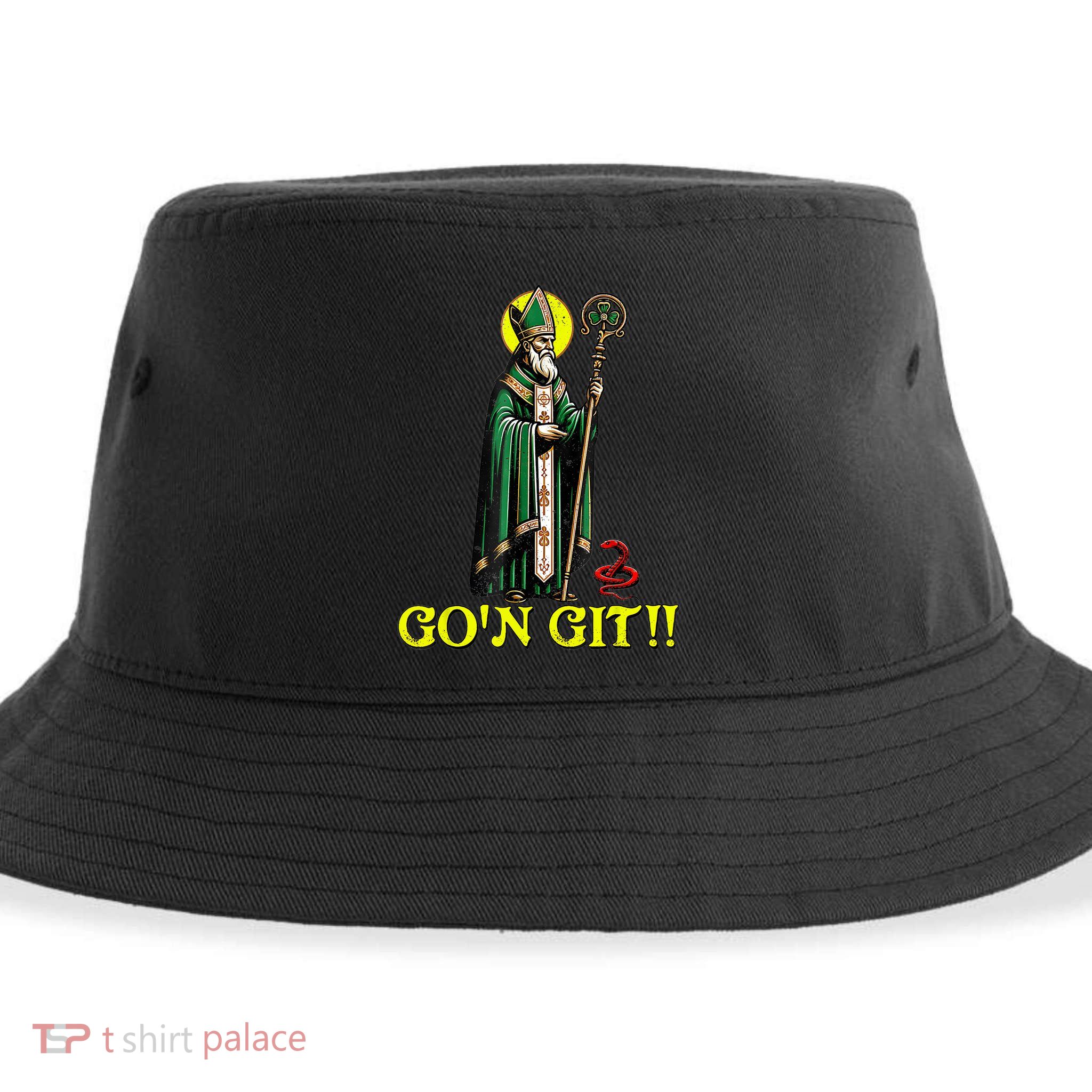 Gon Git Funny St Patricks Day Shamrock St Patty Party Irish Sustainable Bucket Hat