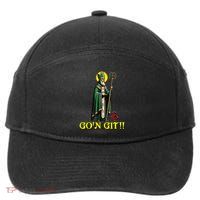 Gon Git Funny St Patricks Day Shamrock St Patty Party Irish 7-Panel Snapback Hat