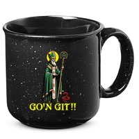 Gon Git Funny St Patricks Day Shamrock St Patty Party Irish 15oz Campfire Ceramic Mug