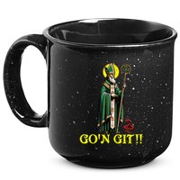 Gon Git Funny St Patricks Day Shamrock St Patty Party Irish 15oz Campfire Ceramic Mug