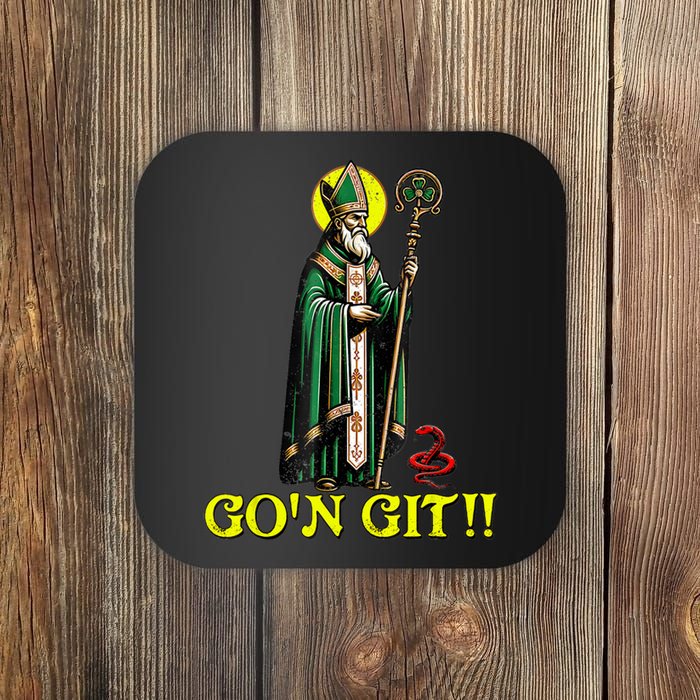 Gon Git Funny St Patricks Day Shamrock St Patty Party Irish Coaster