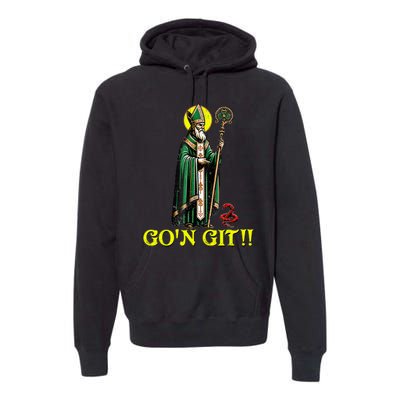 Gon Git Funny St Patricks Day Shamrock St Patty Party Irish Premium Hoodie