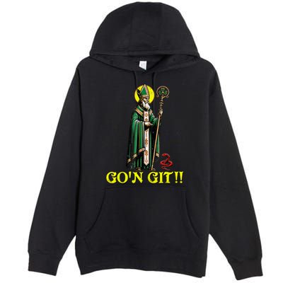 Gon Git Funny St Patricks Day Shamrock St Patty Party Irish Premium Pullover Hoodie