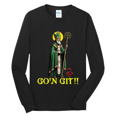 Gon Git Funny St Patricks Day Shamrock St Patty Party Irish Tall Long Sleeve T-Shirt
