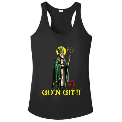 Gon Git Funny St Patricks Day Shamrock St Patty Party Irish Ladies PosiCharge Competitor Racerback Tank