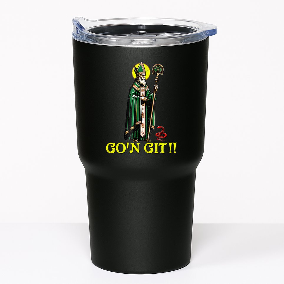 Gon Git Funny St Patricks Day Shamrock St Patty Party Irish Tumbler