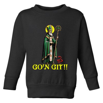 Gon Git Funny St Patricks Day Shamrock St Patty Party Irish Toddler Sweatshirt
