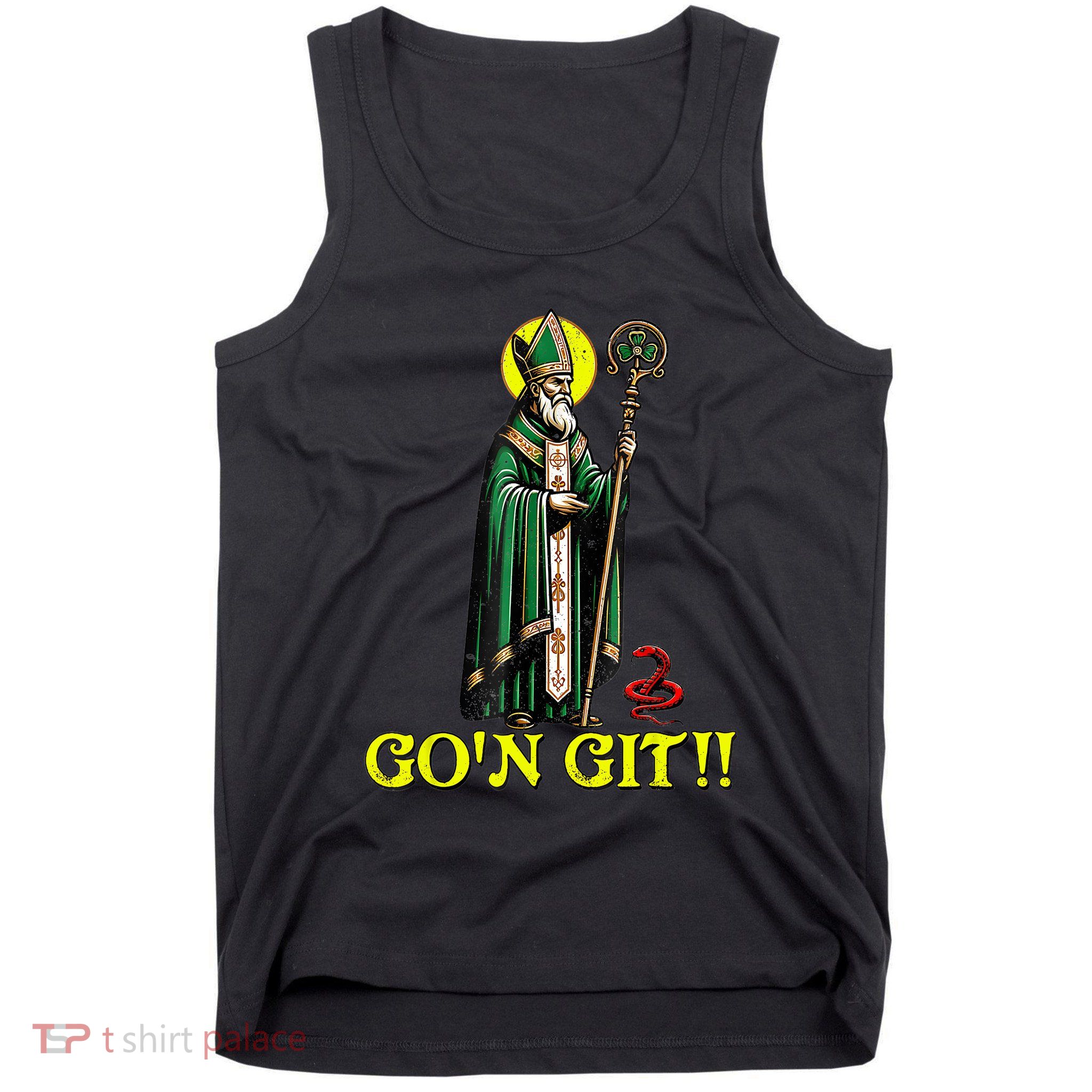 Gon Git Funny St Patricks Day Shamrock St Patty Party Irish Tank Top