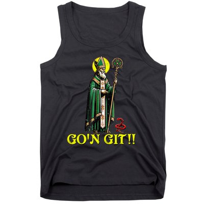 Gon Git Funny St Patricks Day Shamrock St Patty Party Irish Tank Top