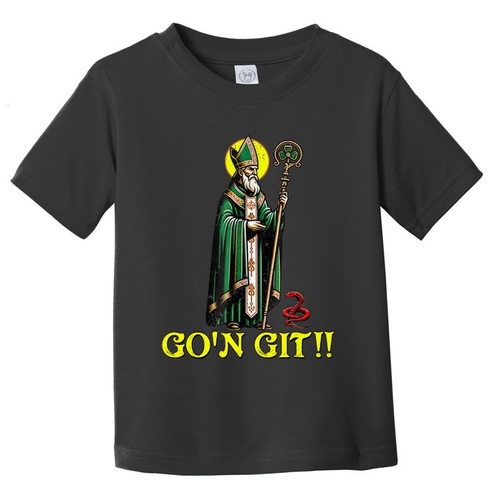 Gon Git Funny St Patricks Day Shamrock St Patty Party Irish Toddler T-Shirt