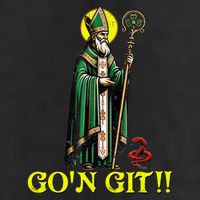 Gon Git Funny St Patricks Day Shamrock St Patty Party Irish Microfiber Hand Towel