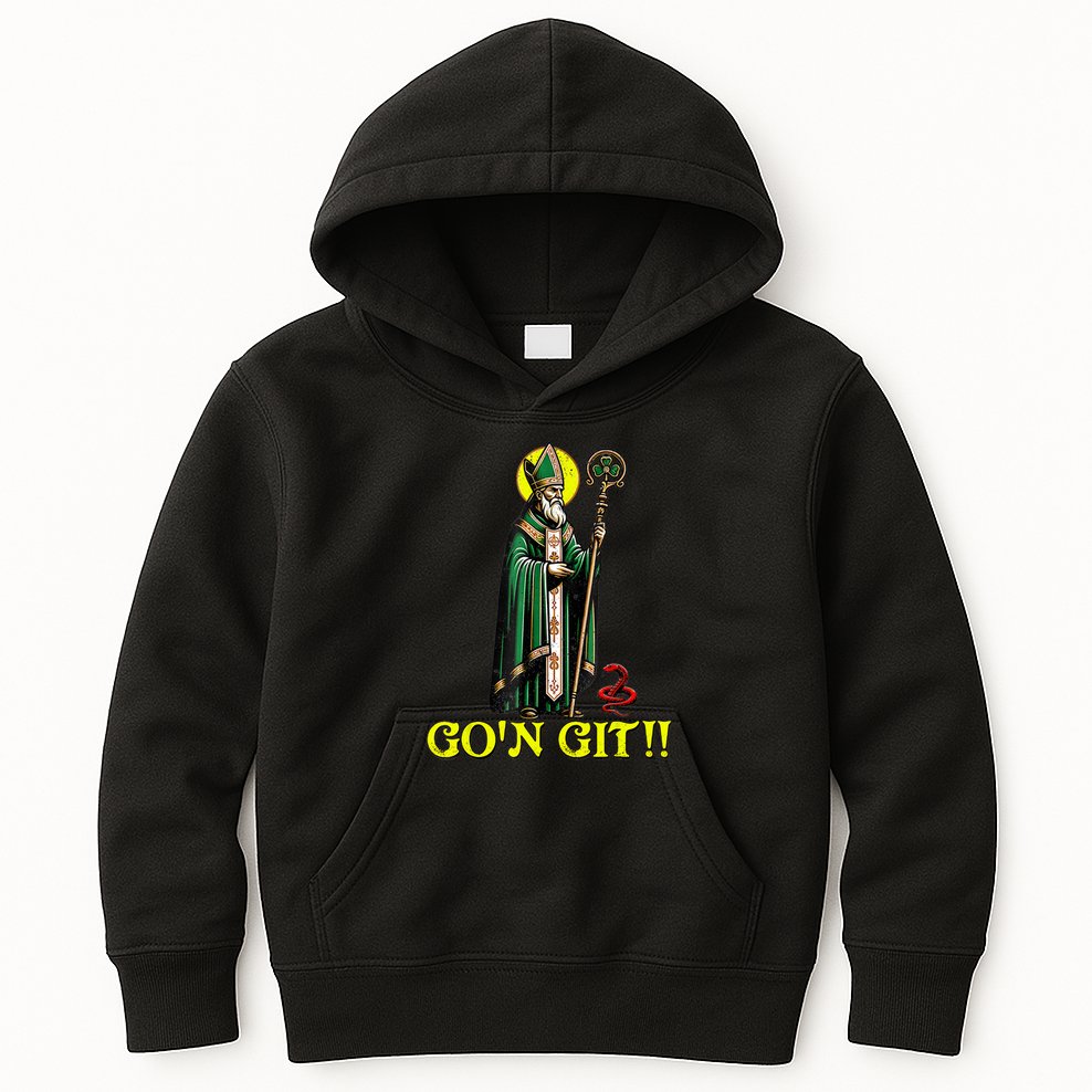 Gon Git Funny St Patricks Day Shamrock St Patty Party Irish Kids Hoodie