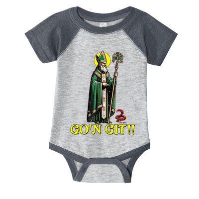 Gon Git Funny St Patricks Day Shamrock St Patty Party Irish Infant Baby Jersey Bodysuit