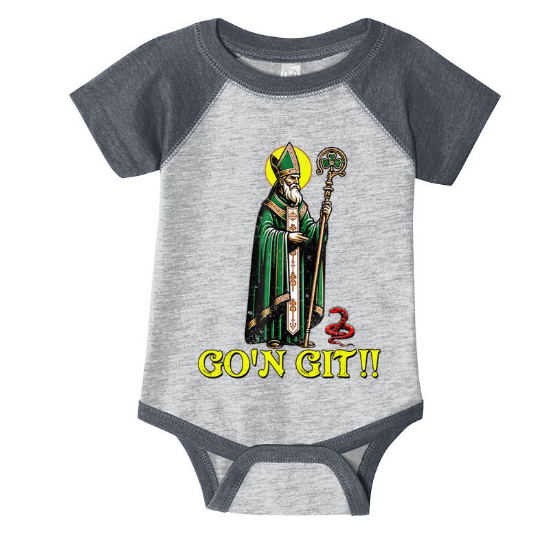 Gon Git Funny St Patricks Day Shamrock St Patty Party Irish Infant Baby Jersey Bodysuit