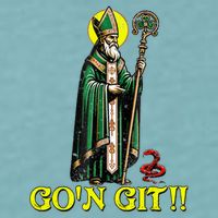 Gon Git Funny St Patricks Day Shamrock St Patty Party Irish Sueded Cloud Jersey T-Shirt