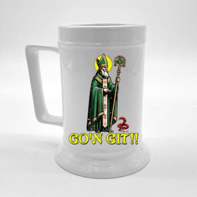 Gon Git Funny St Patricks Day Shamrock St Patty Party Irish Beer Stein