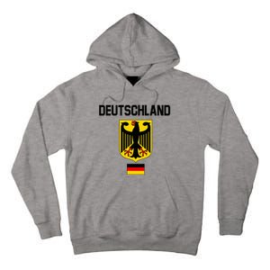 Germany German Football Soccer Ball Travel Retro Jersey Tall Hoodie