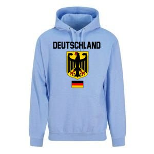 Germany German Football Soccer Ball Travel Retro Jersey Unisex Surf Hoodie