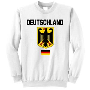 Germany German Football Soccer Ball Travel Retro Jersey Sweatshirt