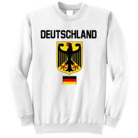 Germany German Football Soccer Ball Travel Retro Jersey Sweatshirt