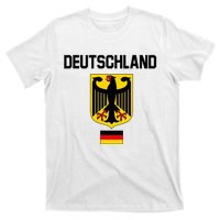 Germany German Football Soccer Ball Travel Retro Jersey T-Shirt