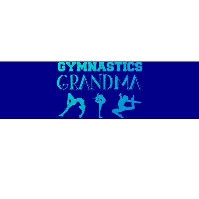 Gymnastics Grandma For Grandmothers Great Gift Bumper Sticker